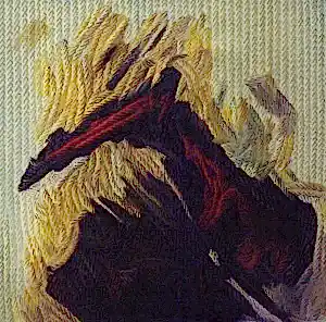 AHMET YEŞİL tarafından 2017 yılında 60x60 cm ölçülerinde Tuval üzeri yağlı boya tekniği ile yapılmıştır.