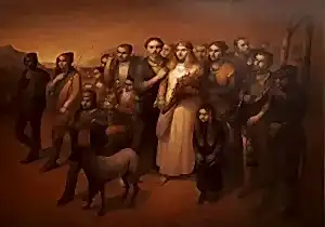 SERTAP YEĞİN tarafından 2018 yılında 150x200 cm ölçülerinde Tuval üzeri yağlı boya tekniği ile yapılmıştır.