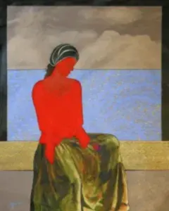 NECMETTİN ÖZLÜ tarafından 150x120 cm ölçülerinde Tuval üzeri akrilik boya tekniği ile yapılmıştır.