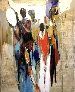 NURETTİN AKKAYA tarafından 2018 yılında 150x120 cm ölçülerinde Tuval üzeri yağlı boya tekniği ile yapılmıştır.