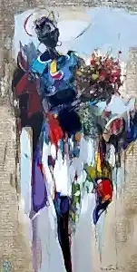 NURETTİN AKKAYA tarafından 2019 yılında 140x70 cm ölçülerinde Tuval üzeri yağlı boya tekniği ile yapılmıştır.