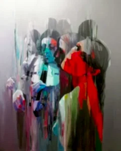 HAKAN ERASLAN tarafından 2019 yılında 150x126 cm ölçülerinde Tuval üzeri akrilik boya tekniği ile yapılmıştır.