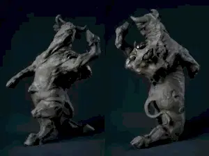 BUĞRA ÖZER tarafından 2019 yılında 47x40x30 cm ölçülerinde Stoneware Kil 1180 °C Elle şekillendirme tekniği ile yapılmıştır.