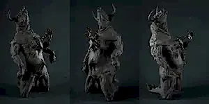 BUĞRA ÖZER tarafından 2019 yılında 68x40x40 cm ölçülerinde Stoneware Kil 1180 °C Elle şekillendirme tekniği ile yapılmıştır.