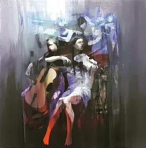 HAKAN ERASLAN tarafından 2019 yılında 60x60 cm ölçülerinde Tuval üzeri akrilik boya tekniği ile yapılmıştır.