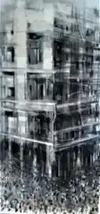 AYHAN ÇETİN tarafından 2019 yılında 140x70 cm ölçülerinde Tuval üzeri akrilik boya tekniği ile yapılmıştır.