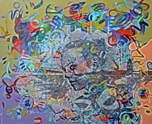 ENGİN KORKMAZ tarafından 2019 yılında 120x140 cm ölçülerinde Tuval üzeri akrilik boya tekniği ile yapılmıştır.