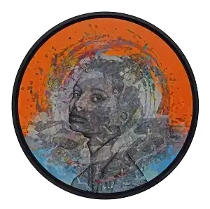 ENGİN KORKMAZ tarafından 2019 yılında 100x100 cm ölçülerinde Tuval üzeri akrilik boya tekniği ile yapılmıştır.