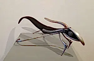 SERKAN ERKOÇ tarafından 2020 yılında 17x52x24 cm ölçülerinde Ahşap, metal tekniği ile yapılmıştır.