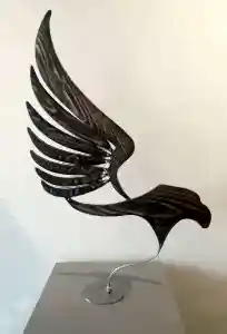 SERKAN ERKOÇ tarafından 2020 yılında 71x45x10 cm ölçülerinde Ahşap, metal tekniği ile yapılmıştır.