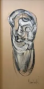 ALİ HERİSCHİ tarafından 2020 yılında 150x120 cm ölçülerinde Endüstriyel Pres Kağıt üzeri Karışık Teknik tekniği ile yapılmıştır.