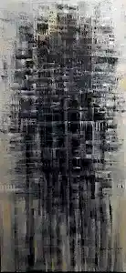 AYHAN ÇETİN tarafından 2020 yılında 150x70 cm ölçülerinde Tuval üzeri akrilik boya tekniği ile yapılmıştır.