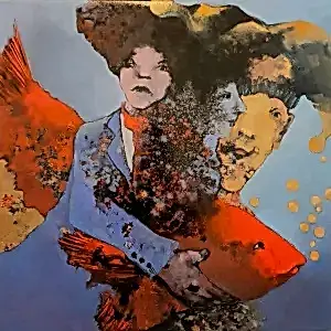 EROL PELİOĞLU tarafından 2020 yılında 60x60 cm ölçülerinde Tuval üzeri yağlı boya tekniği ile yapılmıştır.