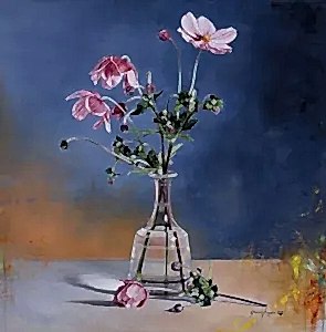 HASAN SAYGIN tarafından 2020 yılında 60x60 cm ölçülerinde Tuval üzeri yağlı boya tekniği ile yapılmıştır.