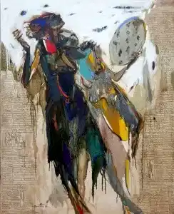 NURETTİN AKKAYA tarafından 2020 yılında 150x120 cm ölçülerinde Tuval üzeri yağlı boya tekniği ile yapılmıştır.