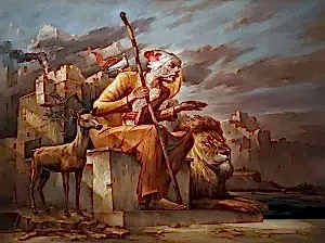 ADEM BAŞPINAR tarafından 2021 yılında 120x150 cm ölçülerinde Tuval üzeri akrilik boya tekniği ile yapılmıştır.