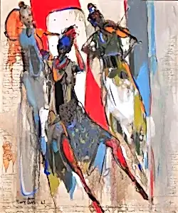 NURETTİN AKKAYA tarafından 2021 yılında 60x50 cm ölçülerinde Tuval üzeri yağlı boya tekniği ile yapılmıştır.