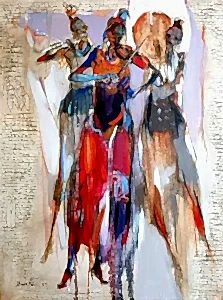 NURETTİN AKKAYA tarafından 2021 yılında 80x60 cm ölçülerinde Tuval üzeri yağlı boya tekniği ile yapılmıştır.