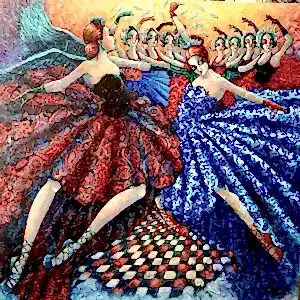 DERYA YILDIZ tarafından 2020 yılında 100x100 cm ölçülerinde Tuval üzeri yağlı boya tekniği ile yapılmıştır.