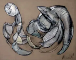 ALİ HERİSCHİ tarafından 2021 yılında 120x150 cm ölçülerinde Kağıt üzeri karışık teknik tekniği ile yapılmıştır.