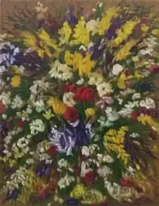 AHMET YEŞİL tarafından 85x60 cm ölçülerinde Tuval üzeri yağlı boya tekniği ile yapılmıştır.