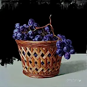 HASAN SAYGIN tarafından 40x40 cm ölçülerinde Tuval üzeri yağlı boya tekniği ile yapılmıştır.