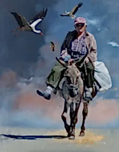 HASAN SAYGIN tarafından 2020 yılında 146x114 cm ölçülerinde Tuval üzeri yağlı boya tekniği ile yapılmıştır.