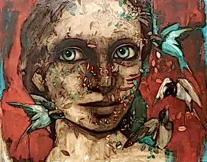 SEMA ÖCAL tarafından 2022 yılında 73x92 cm ölçülerinde Tuval üzeri yağlı boya tekniği ile yapılmıştır.