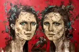 SEMA ÖCAL tarafından 2022 yılında 120x180 cm ölçülerinde Tuval üzeri yağlı boya tekniği ile yapılmıştır.