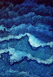 AHMET YEŞİL tarafından 2020 yılında 150x100 cm ölçülerinde Tuval üzeri yağlı boya tekniği ile yapılmıştır.