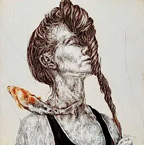 ILGIN ERDEM tarafından 2022 yılında 60x60 cm ölçülerinde Tuval üzeri yağlı boya tekniği ile yapılmıştır.