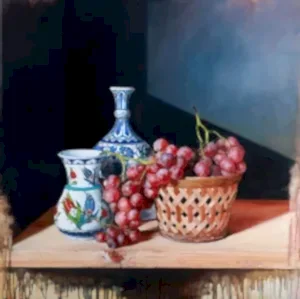 HASAN SAYGIN tarafından 2022 yılında 80x80 cm ölçülerinde Tuval üzeri yağlı boya tekniği ile yapılmıştır.