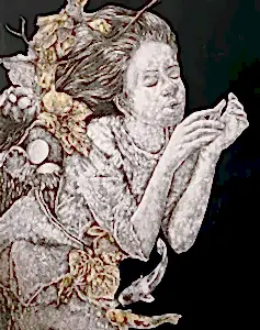 ILGIN ERDEM tarafından 2022 yılında 100x80 cm ölçülerinde Tuval üzeri yağlı boya tekniği ile yapılmıştır.