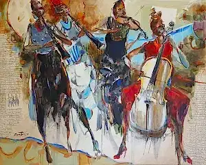 NURETTİN AKKAYA tarafından 2022 yılında 120x150 cm ölçülerinde Tuval üzeri yağlı boya tekniği ile yapılmıştır.