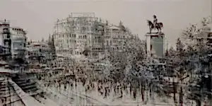 AYHAN ÇETİN tarafından 2023 yılında 65x130 cm ölçülerinde Tuval üzeri akrilik boya tekniği ile yapılmıştır.