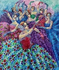 DERYA YILDIZ tarafından 2023 yılında 60x50 cm ölçülerinde Tuval üzeri yağlı boya tekniği ile yapılmıştır.