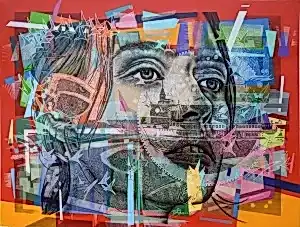 ENGİN KORKMAZ tarafından 2022 yılında 90x120 cm ölçülerinde Tuval üzeri akrilik boya tekniği ile yapılmıştır.