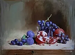 HASAN SAYGIN tarafından 2022 yılında 65x81 cm ölçülerinde Tuval üzeri yağlı boya tekniği ile yapılmıştır.