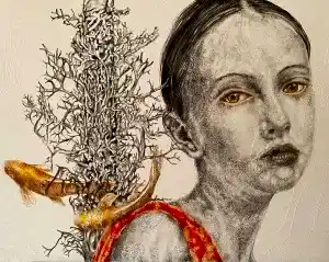 ILGIN ERDEM tarafından 2023 yılında 60x80 cm ölçülerinde Tuval üzeri yağlı boya tekniği ile yapılmıştır.