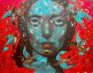 SEMA ÖCAL tarafından 2023 yılında 150x190 cm ölçülerinde Tuval üzeri yağlı boya tekniği ile yapılmıştır.