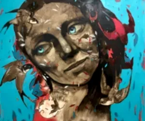 SEMA ÖCAL tarafından 2023 yılında 100x120 cm ölçülerinde Tuval üzeri yağlı boya tekniği ile yapılmıştır.