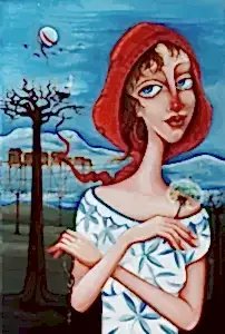 ZEKİYE AKALIN tarafından 2023 yılında 60x40 cm ölçülerinde Tuval üzeri yağlı boya tekniği ile yapılmıştır.