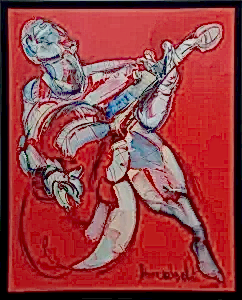 ALİ HERİSCHİ tarafından 2023 yılında 150x120 cm ölçülerinde Tuval üzeri karışık teknik tekniği ile yapılmıştır.