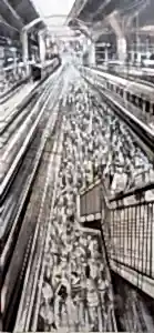 AYHAN ÇETİN tarafından 2024 yılında 150x70 cm ölçülerinde Tuval üzeri akrilik boya tekniği ile yapılmıştır.