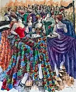 DERYA YILDIZ tarafından 2024 yılında 120x100 cm ölçülerinde Tuval üzeri yağlı boya tekniği ile yapılmıştır.