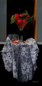 HASAN SAYGIN tarafından 2024 yılında 120x60 cm ölçülerinde Tuval üzeri yağlı boya tekniği ile yapılmıştır.