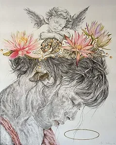 ILGIN ERDEM tarafından 2024 yılında 150x120 cm ölçülerinde Tuval üzeri yağlı boya tekniği ile yapılmıştır.