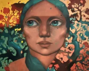 SEMA ÖCAL tarafından 2024 yılında 80x100 cm ölçülerinde Tuval üzeri yağlı boya tekniği ile yapılmıştır.