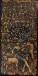 DERYA YILDIZ tarafından 2025 yılında 120x60 cm ölçülerinde Tuval üzeri yağlı boya tekniği ile yapılmıştır.