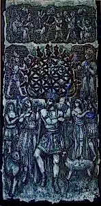 DERYA YILDIZ tarafından 2025 yılında 120x60 cm ölçülerinde Tuval üzeri yağlı boya tekniği ile yapılmıştır.